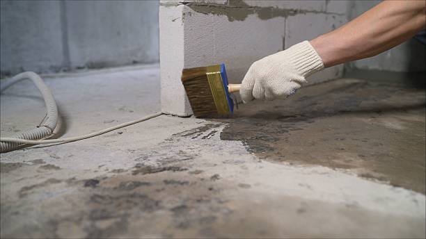 SJ Waterproofing Pros Waterproofing coverage map for Cloverdale, IN and surrounding area
